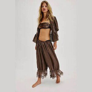 free people forever young bloomers cocoa brown